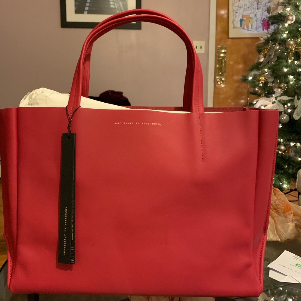 Ampersand as Apostrophe brand new handbag pink